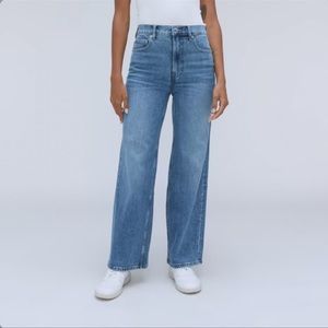 Everlane Way-High Sailor Jean in Sail Blue 27 Ankle